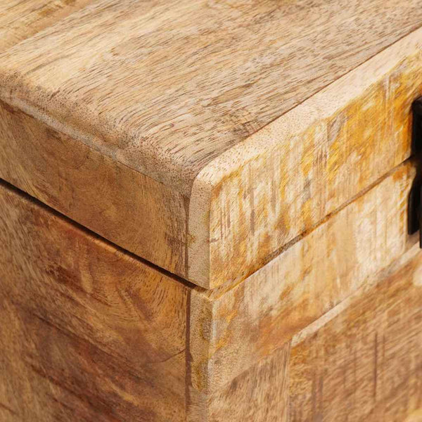 Mango Massivholz Aufbewahrungsbox 70cm
