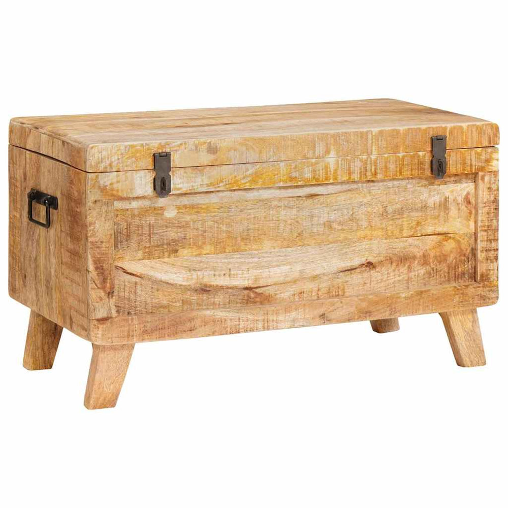Mango Massivholz Aufbewahrungsbox 70cm