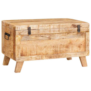 Mango Massivholz Aufbewahrungsbox 70cm