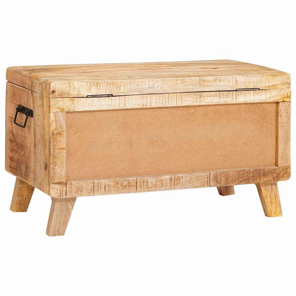 Mango Massivholz Aufbewahrungsbox 70cm
