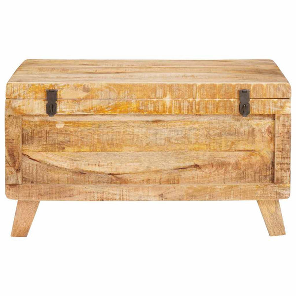 Mango Massivholz Aufbewahrungsbox 70cm