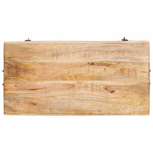 Mango Massivholz Aufbewahrungsbox 70cm