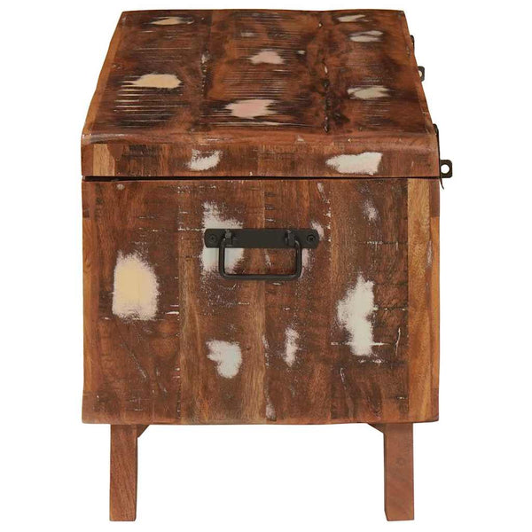 Aufbewahrungstruhe Altholz 70x35x40cm