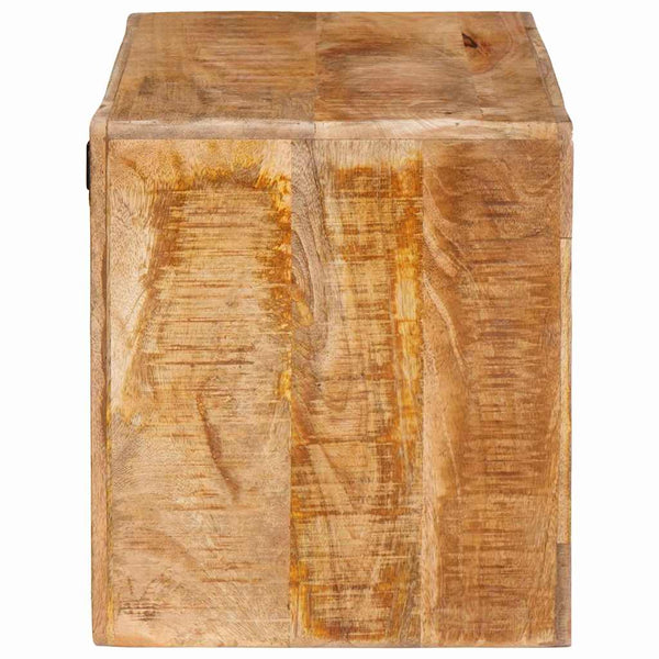 Weinregal Braun Mango Massivholz 44x30x35 cm