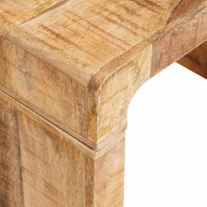 Beistelltisch Braun Mango Massivholz 60x35x46cm