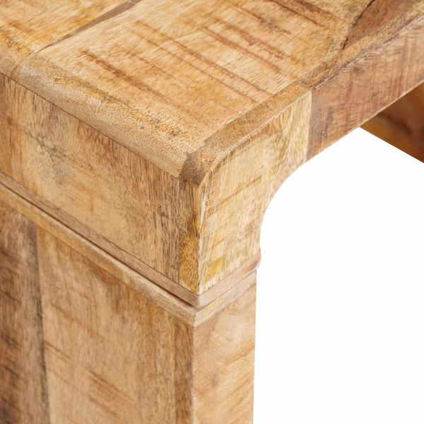 Beistelltisch Braun Mango Massivholz 60x35x46cm