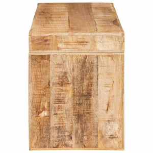 Beistelltisch Braun Mango Massivholz 60x35x46cm
