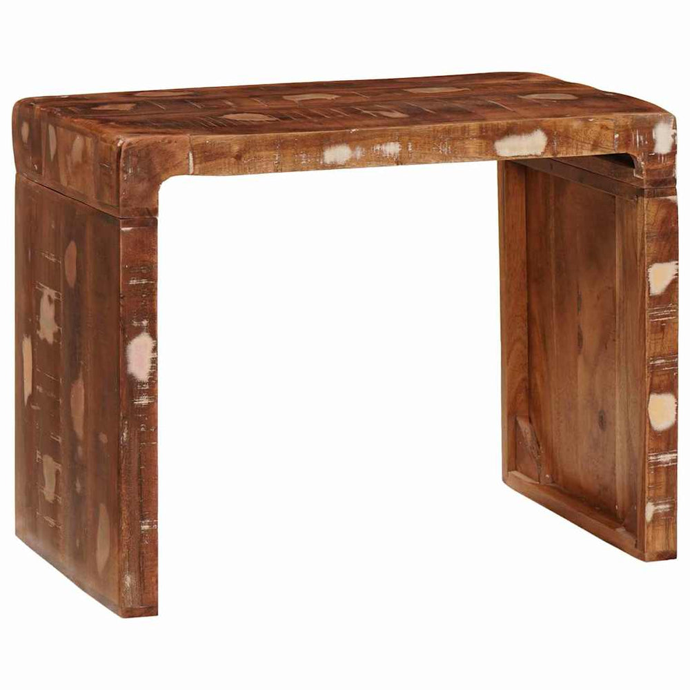 Beistelltisch Braun Massivholz 60x35x46cm