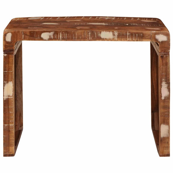 Beistelltisch Braun Massivholz 60x35x46cm