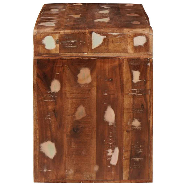 Beistelltisch Braun Massivholz 60x35x46cm