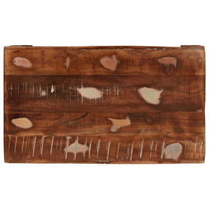 Beistelltisch Braun Massivholz 60x35x46cm