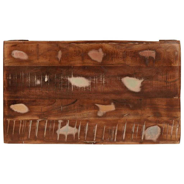 Beistelltisch Braun Massivholz 60x35x46cm