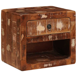 Wandregal Nachtschrank Mehrfarbig 40x30x36 cm