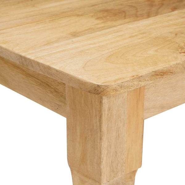 Couchtisch Braun Mango Massivholz 110 cm