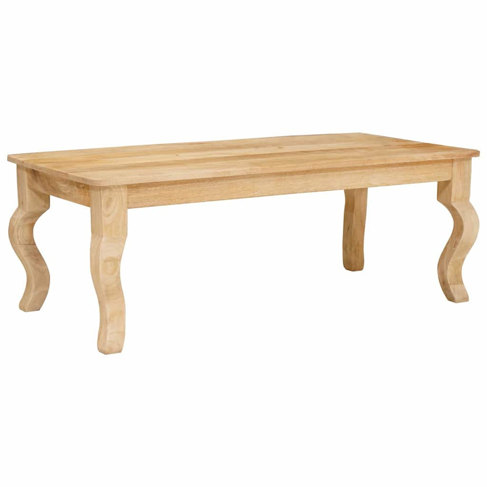 Couchtisch Braun Mango Massivholz 110 cm