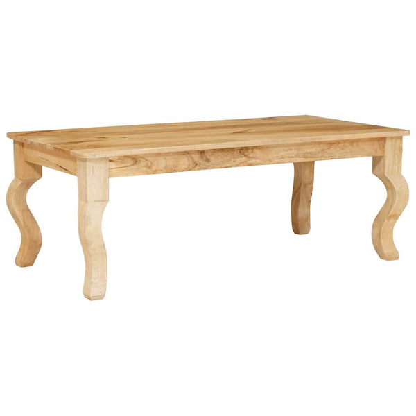 Couchtisch Braun Mango Massivholz 110 cm
