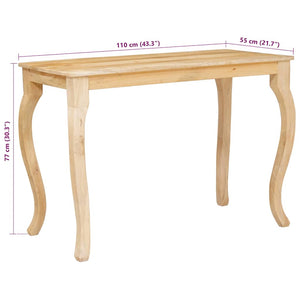 Couchtisch Braun Mango Massivholz 110cm