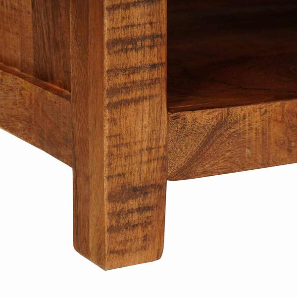 TV-Schrank Mango Massivholz Braun 110cm