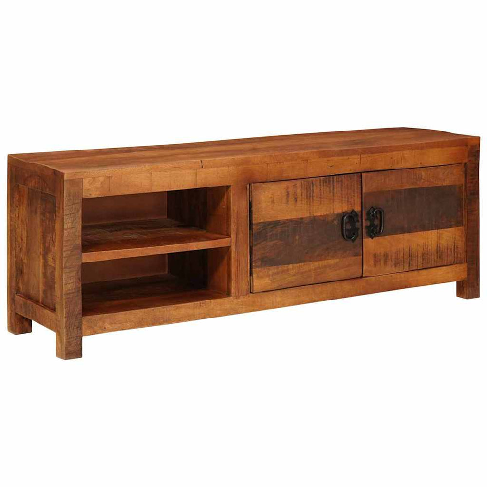 TV-Schrank Mango Massivholz Braun 110cm
