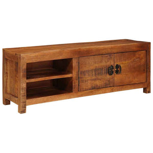TV-Schrank Mango Massivholz Braun 110cm
