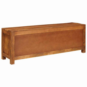 TV-Schrank Mango Massivholz Braun 110cm