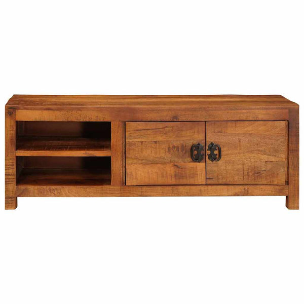 TV-Schrank Mango Massivholz Braun 110cm