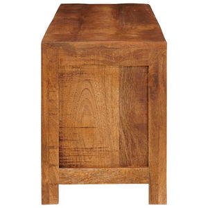 TV-Schrank Mango Massivholz Braun 110cm