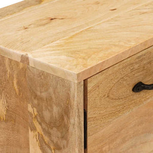 TV-Ständer Massivholz Mango Braun 110cm