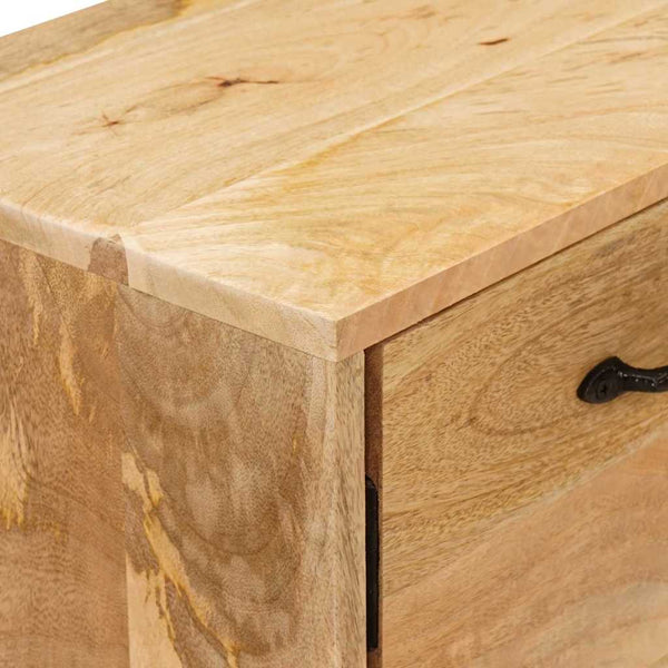 TV-Ständer Massivholz Mango Braun 110cm