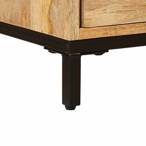 TV-Ständer Massivholz Mango Braun 110cm