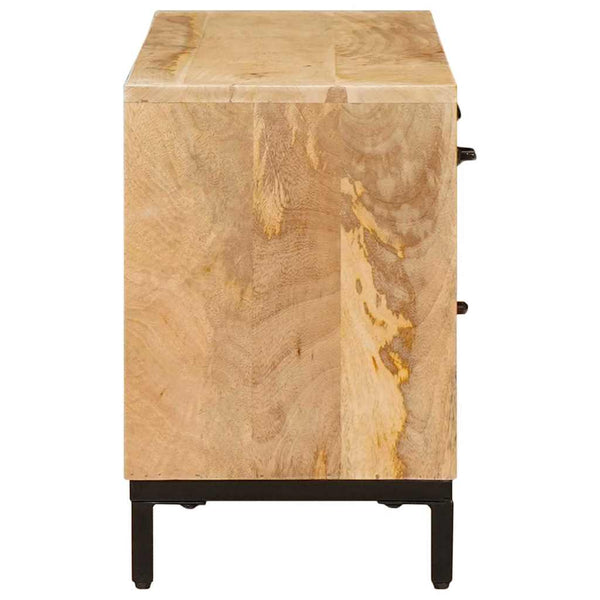 TV-Ständer Massivholz Mango Braun 110cm