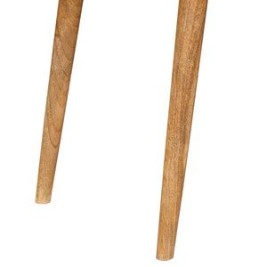 Massivholz Schreibtisch Braun 110 cm