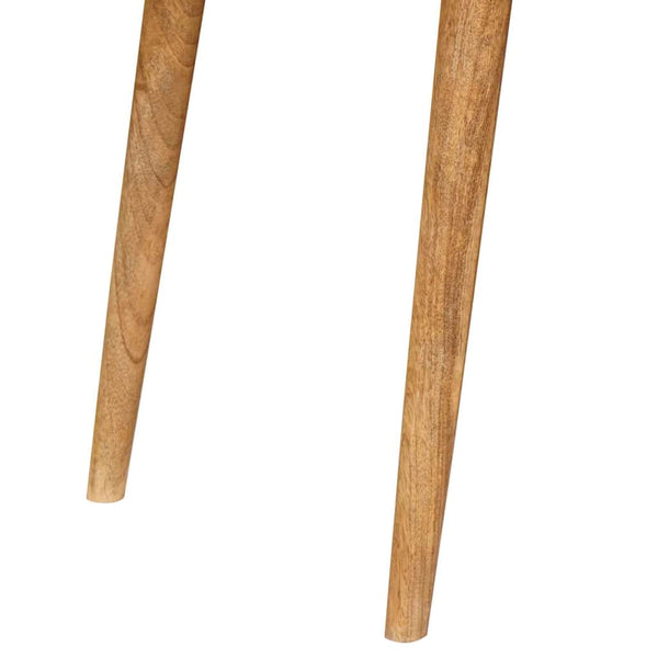 Massivholz Schreibtisch Braun 110 cm