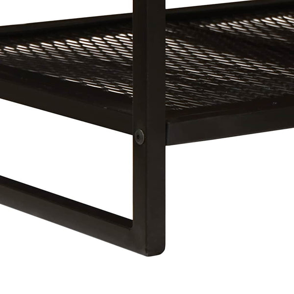Couchtisch Mango Massivholz Braun/Schwarz 110cm
