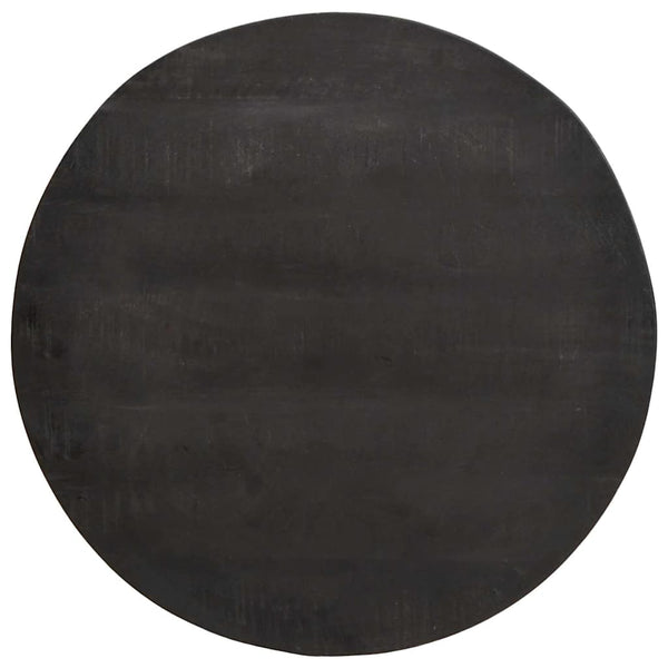 Nesting Couchtische 3er Set Mango Massivholz Schwarz