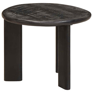 vidaXL Nesting Coffee Tables 2 pcs White Solid Mango Wood