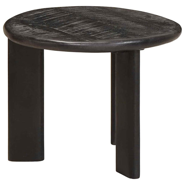 vidaXL Nesting Coffee Tables 2 pcs White Solid Mango Wood