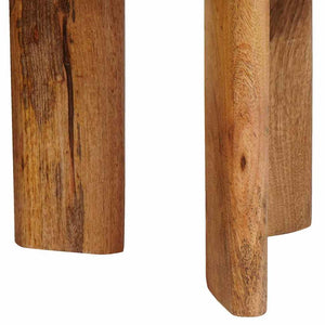 vidaXL Tables basses gigognes 3 pcs Marron Bois de manguier massif