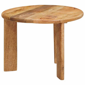 vidaXL Tables basses gigognes 3 pcs Marron Bois de manguier massif