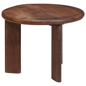 vidaXL Tables gigognes 3 pcs Marron foncé Bois de manguier massif
