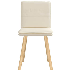 vidaXL Chaises de salle à manger 2 pcs Tissu
