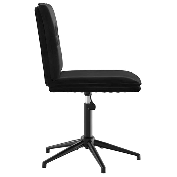 Esszimmerstuhl Schwarz Samt