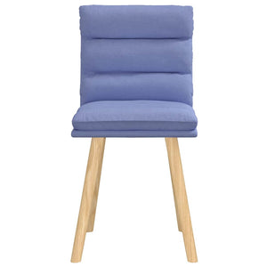 Esszimmerstühle 2er Set Jeansblau