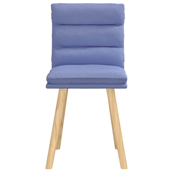 Esszimmerstühle 2er Set Jeansblau