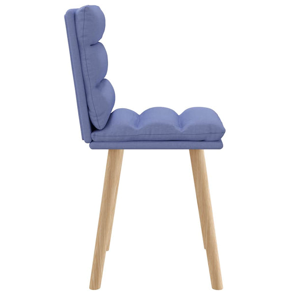 Esszimmerstühle 2er Set Jeansblau