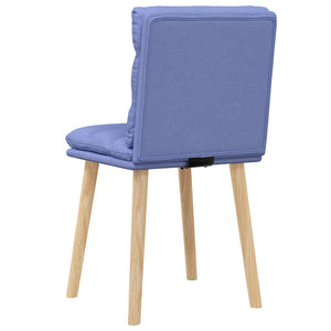 Esszimmerstühle 2er Set Jeansblau