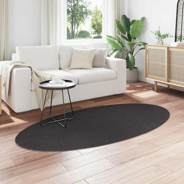 Anthrazit Teppich HUARTE 100x200 cm