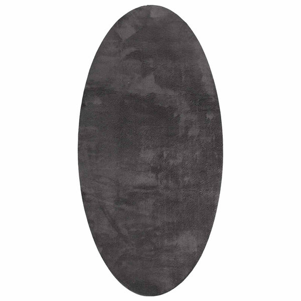 Anthrazit Teppich HUARTE 100x200 cm