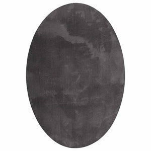 Anthrazit Teppich HUARTE 140x200 cm