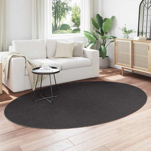 Anthrazit Teppich 160 x 230 cm Polyester